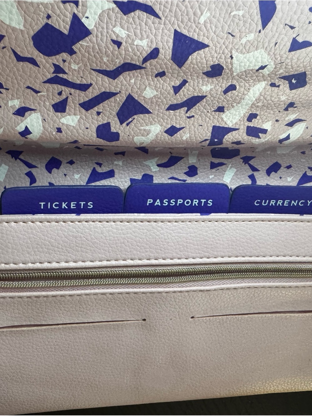Light Pink Wallet.. passport and bill holder… TRAVEL - Picture 5 of 7